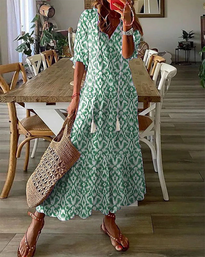 Mia Celle | Boho Kleid mit Bauchbedeckung