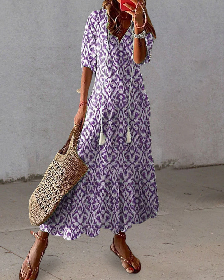 Mia Celle | Boho Kleid mit Bauchbedeckung