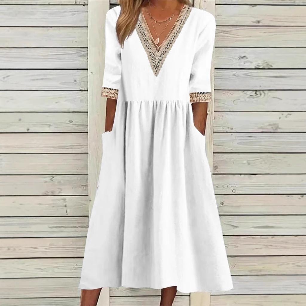Irmgard Bamberg | Midilange Spitzenkleid
