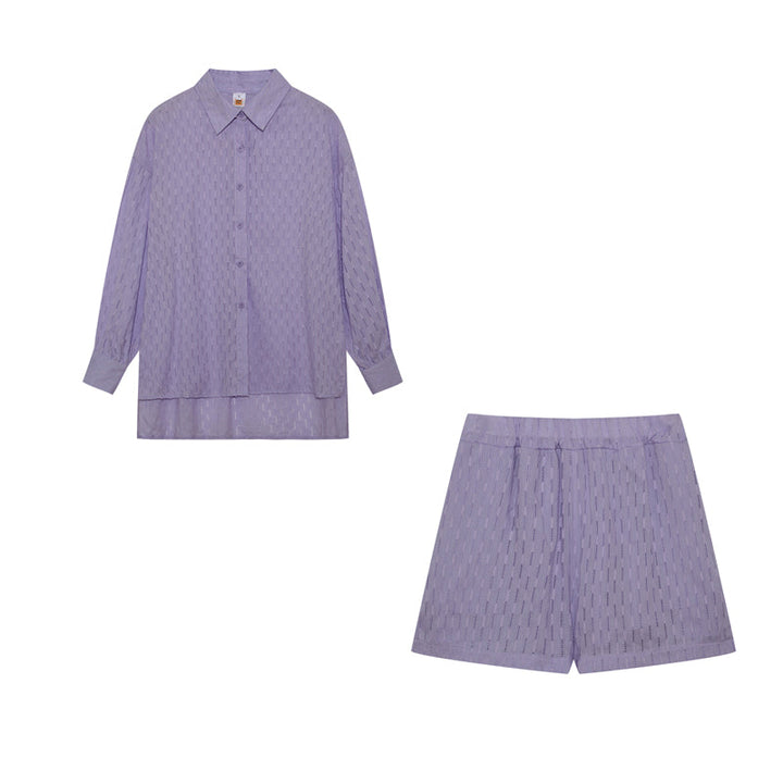 Almut Dresden | Leichtes Hemd und Shorts-Ensemble
