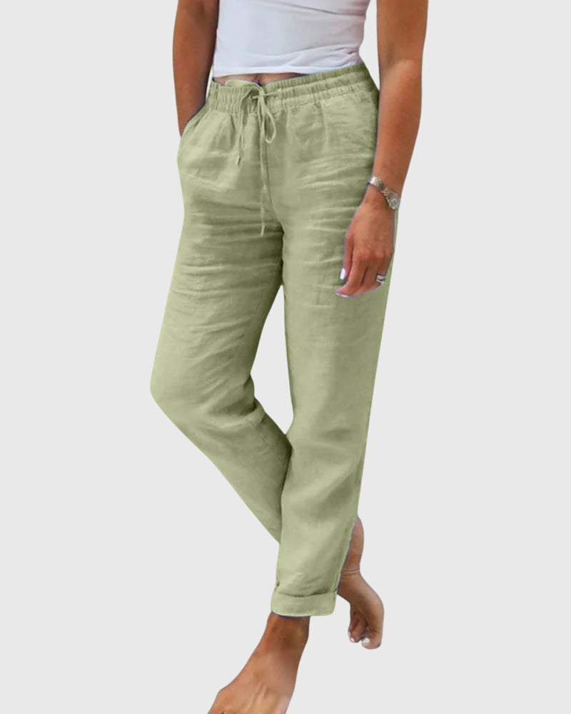 Isolde Quedlinburg | Elegante Hosen für Frauen in Blau