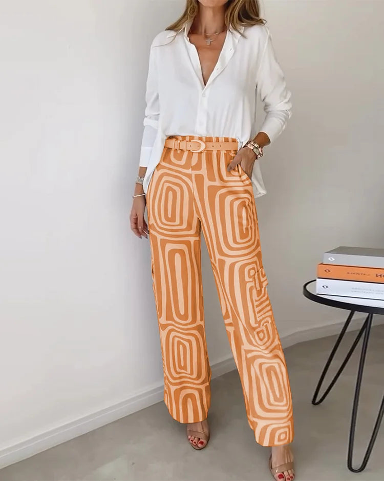 Selma Meissen | Bequemes und Elegantes Ensemble (gürtel Gratis)