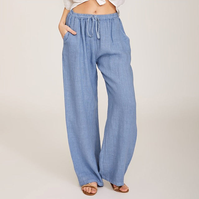 Sofia Trier | Bequeme Jogginghosen in Hellblau