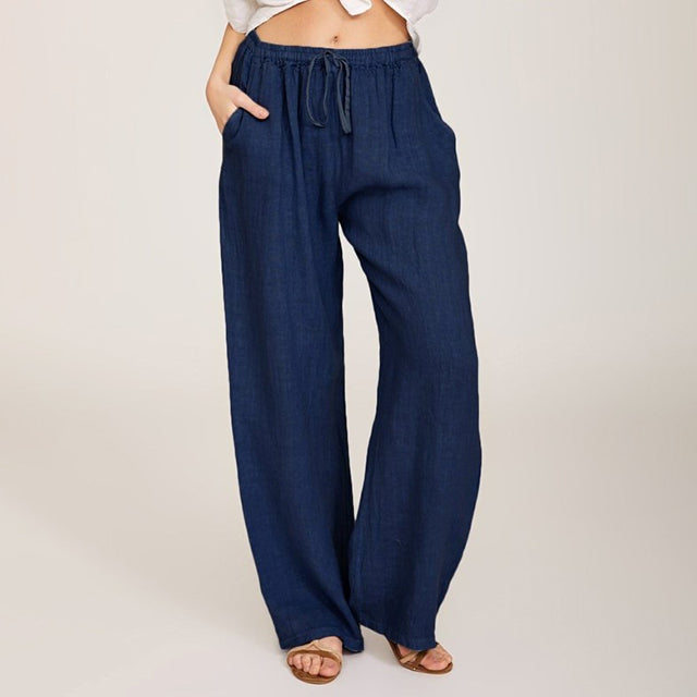 Sofia Trier | Bequeme Jogginghosen in Hellblau