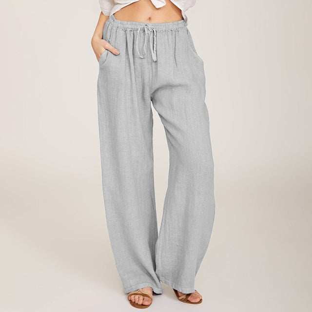 Sofia Trier | Bequeme Jogginghosen in Hellblau