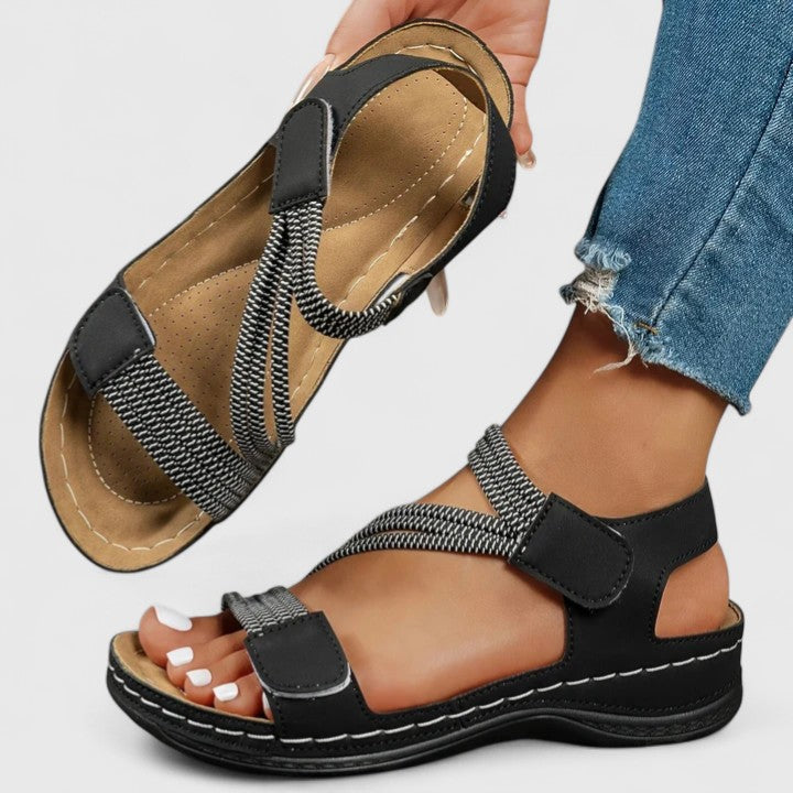 Antonia Münster | Orthopädische Sandalen in Schwarz
