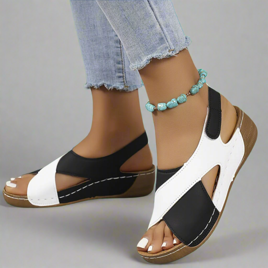 Mia Quedlinburg | Orthopädische Sandalen Colorblock