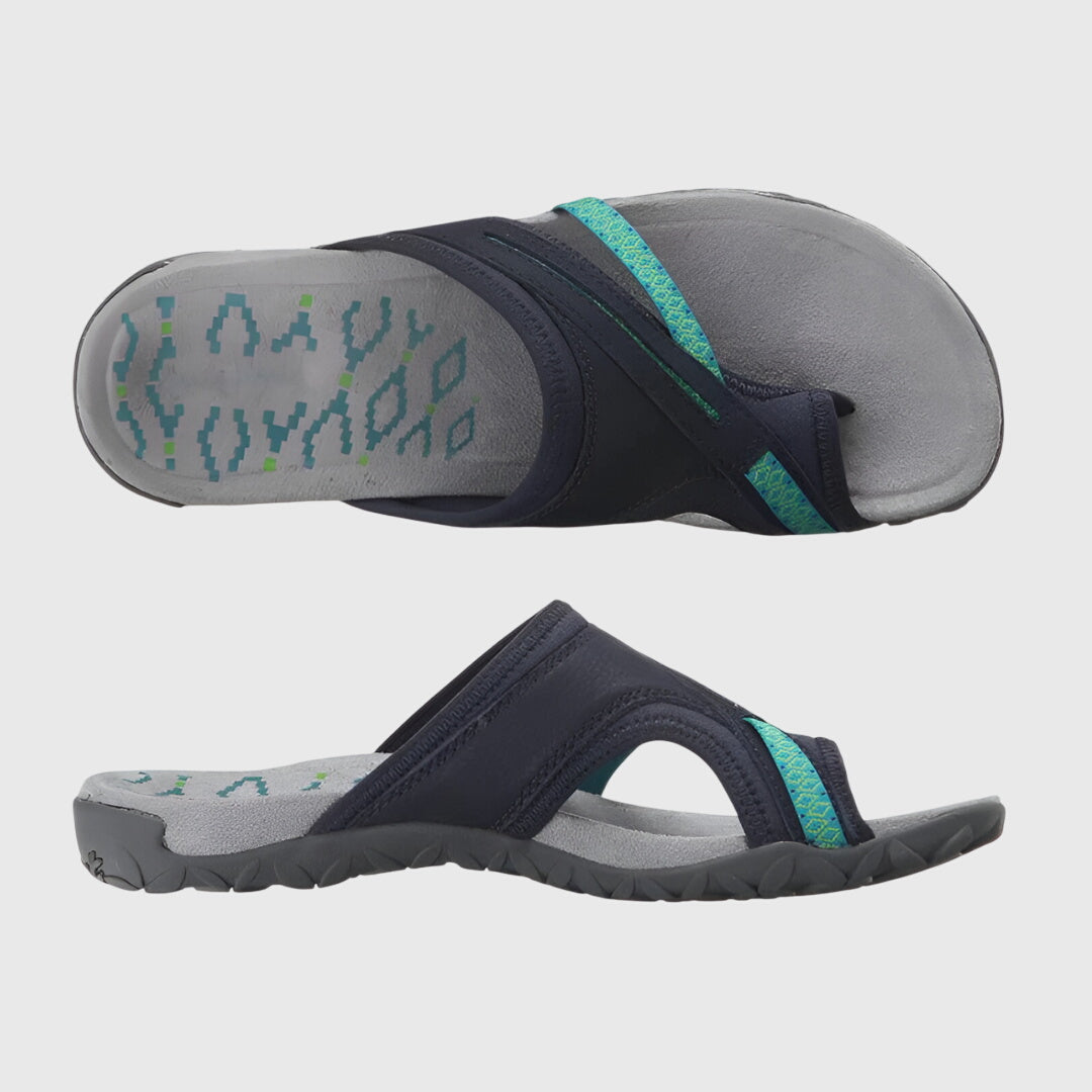 Matilda Rothenburg | Orthopädische Komfortsandalen in Schwarz