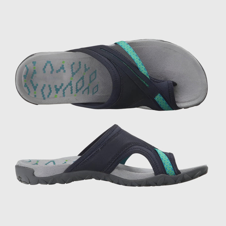 Matilda Rothenburg | Orthopädische Komfortsandalen in Schwarz