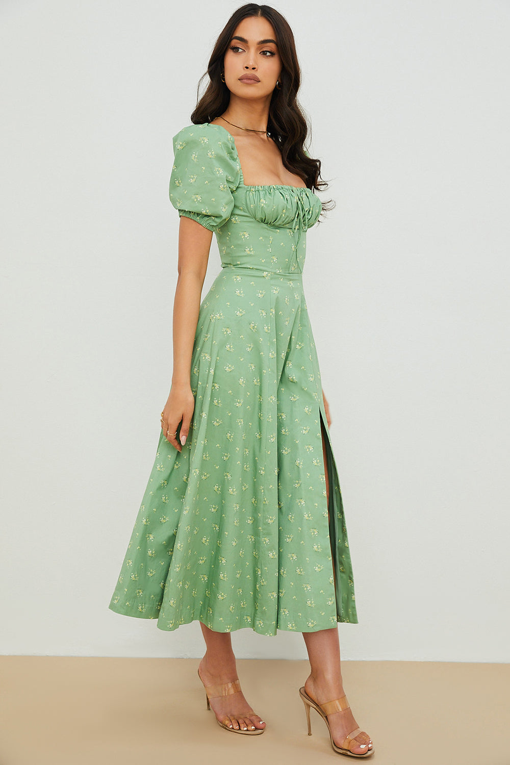 Sieglinde Potsdam | Kleid mit Puffärmeln Bloom