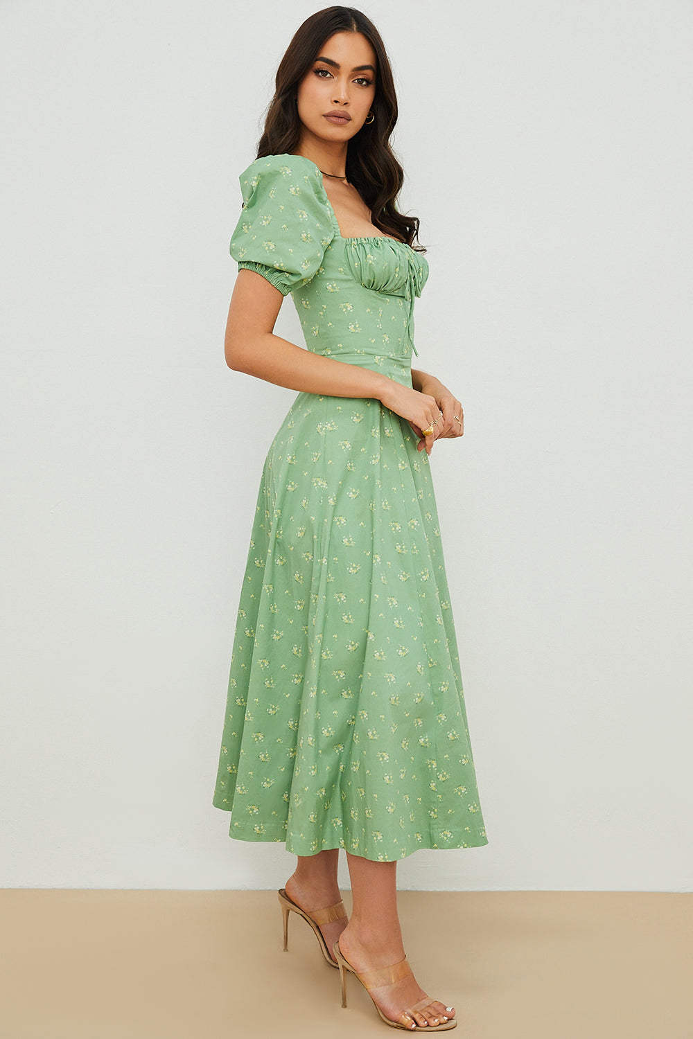 Sieglinde Potsdam | Kleid mit Puffärmeln Bloom