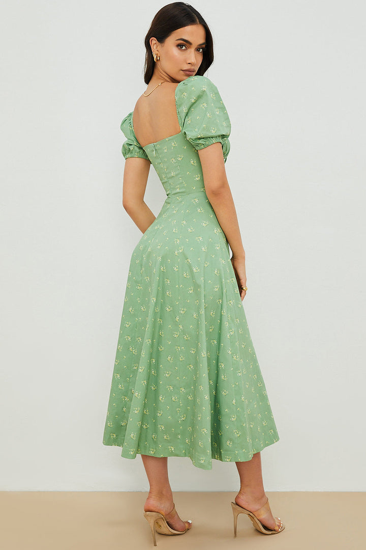Sieglinde Potsdam | Kleid mit Puffärmeln Bloom