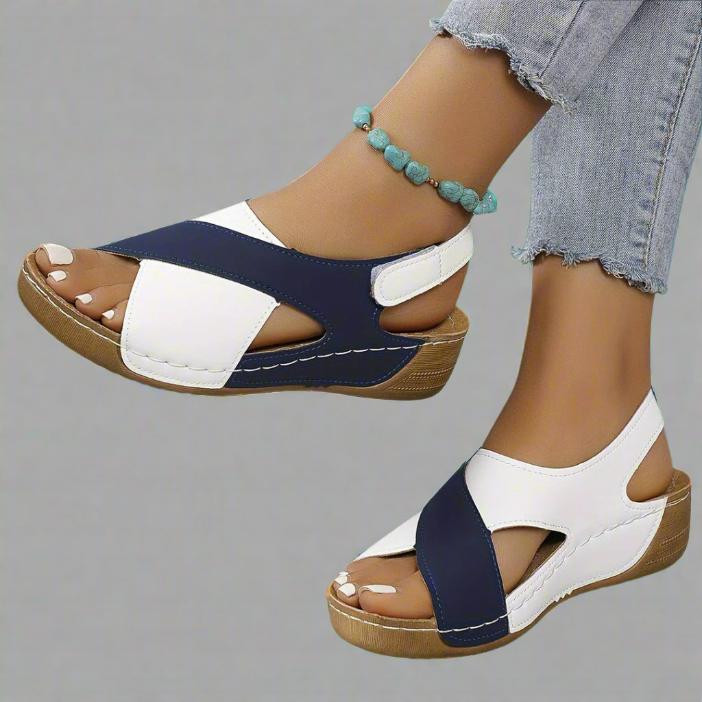 Mia Quedlinburg | Orthopädische Sandalen Colorblock