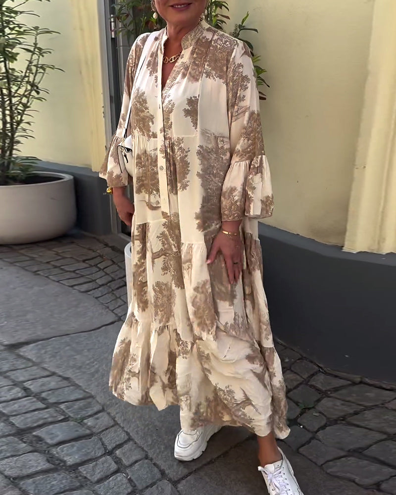 Theresa Potsdam | Fließendes Maxikleid
