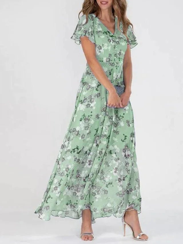 Isolde Trier | Elegantes und Fließendes Kleid mit Figurbetonendem Effekt