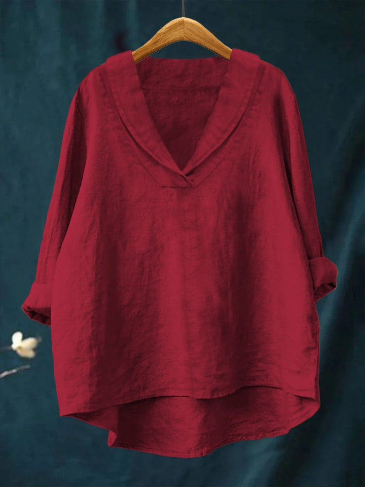 Ottilie Celle | Elegante Sommerbluse in Gelb