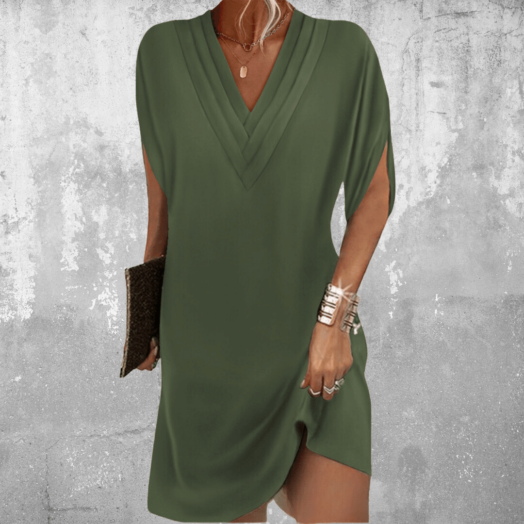 Luise Worms | Elegantes Kleid mit Bauchbedeckung
