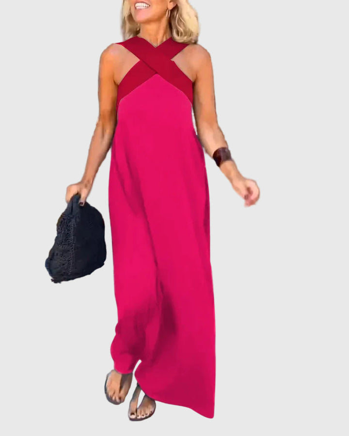 Leonie Lübeck | Elegantes Maxikleid in Schwarz