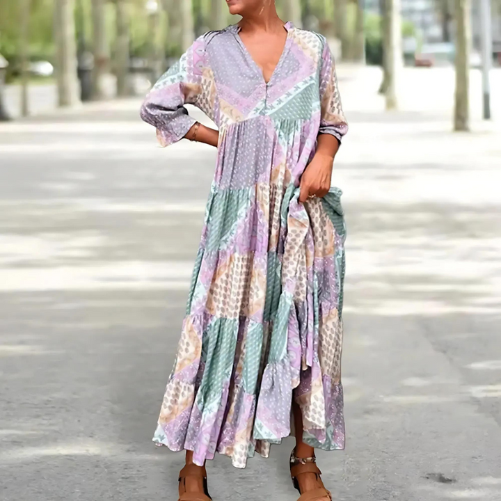 Amalia Aachen | Elegantes Bedrucktes Kleid