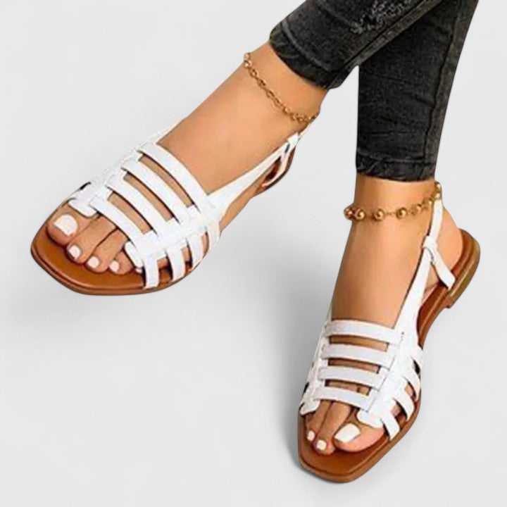 Anna Bayreuth | Bequeme Orthopädische Sandalen in Gold