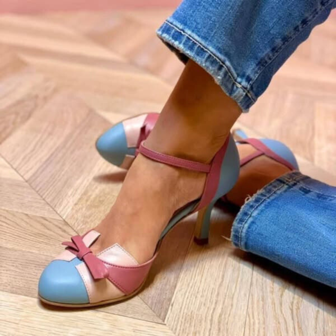 Antonia Tübingen | Schicke Pumps im Colorblock-Stil