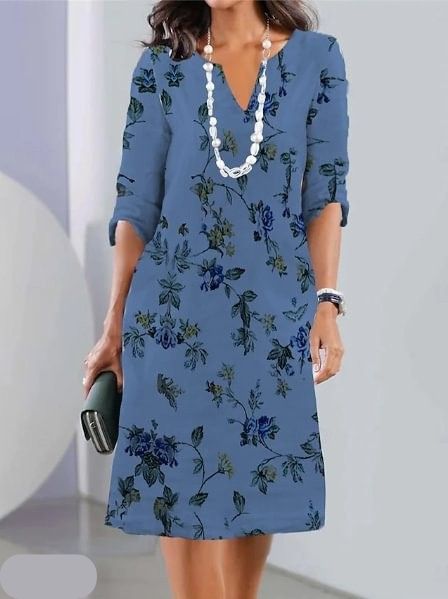Wilhelmine Trier | Floraler Stufenkleid
