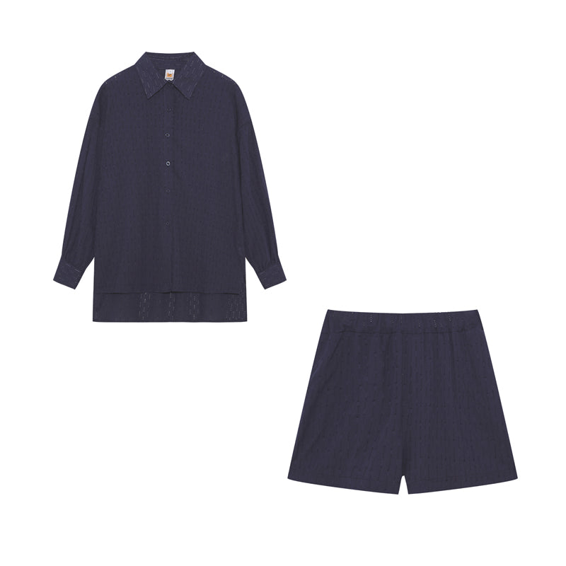 Almut Dresden | Leichtes Hemd und Shorts-Ensemble