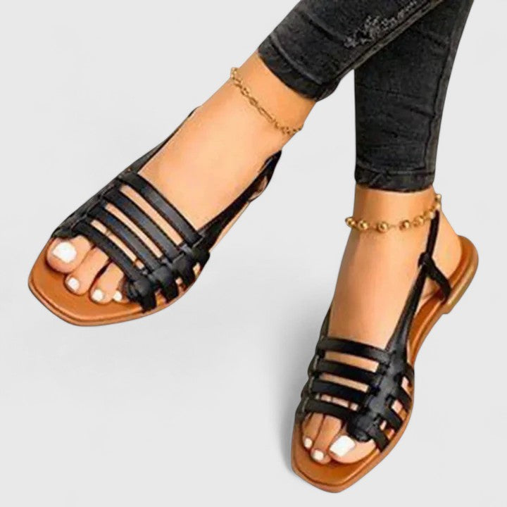 Anna Bayreuth | Bequeme Orthopädische Sandalen in Gold