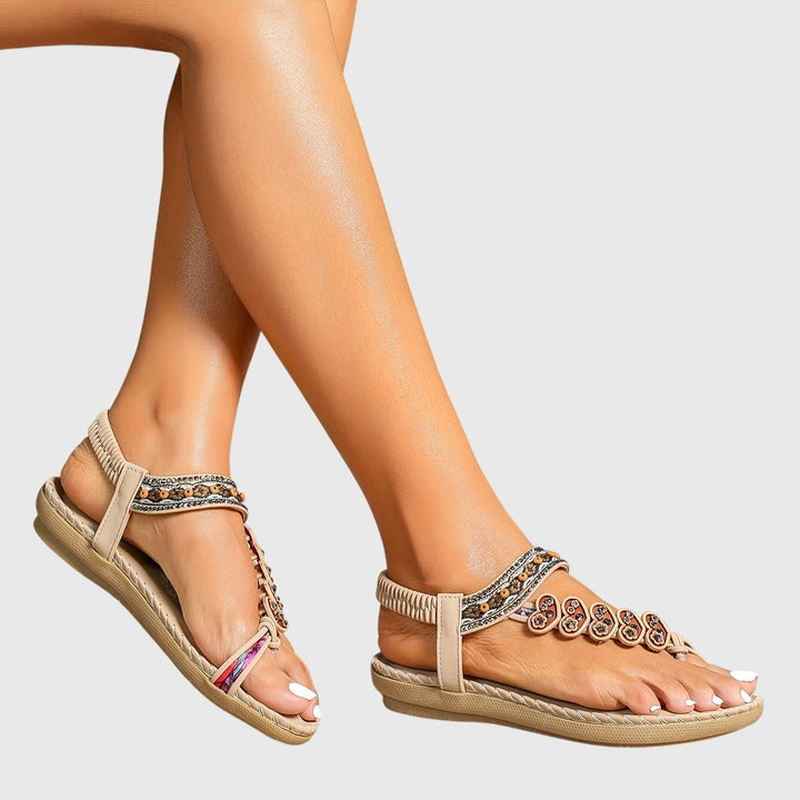 Theresa Konstanz | Elegante Orthopädische Sandalen in Braun