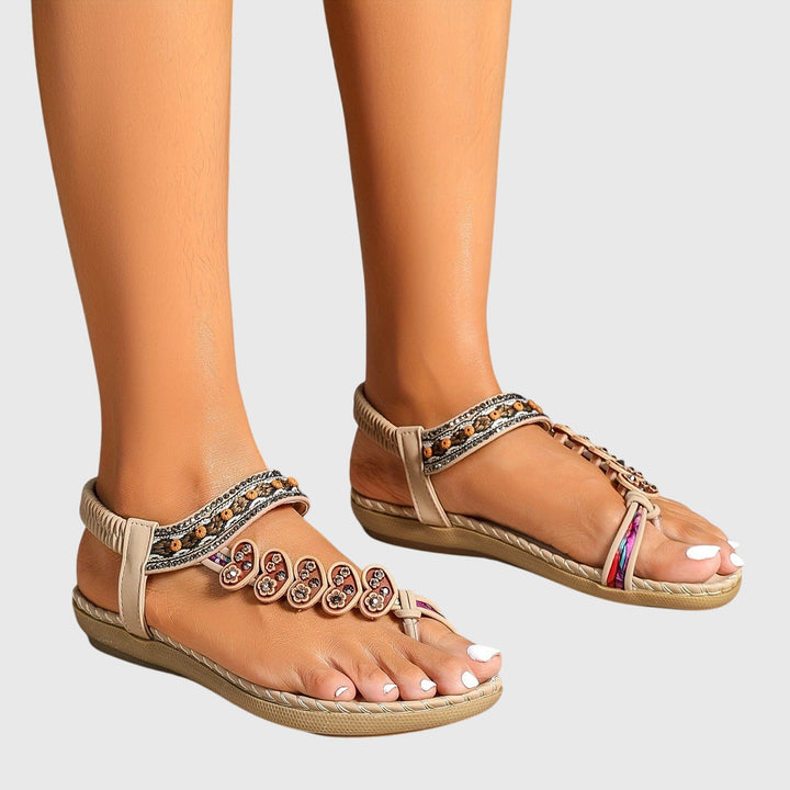 Theresa Konstanz | Elegante Orthopädische Sandalen in Braun