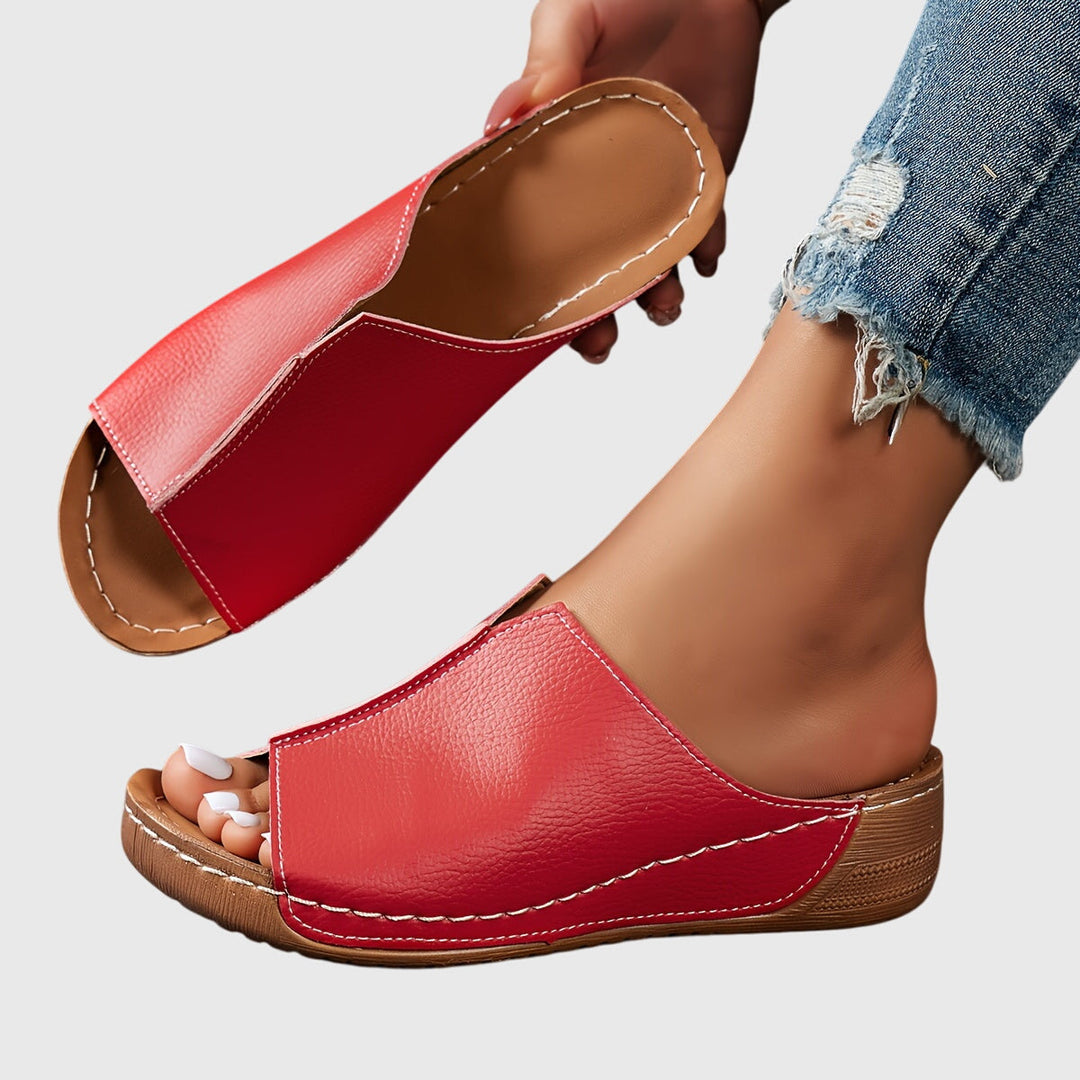Cornelia Baden-Baden | Elegante Orthopädische Sandalen in Weiß