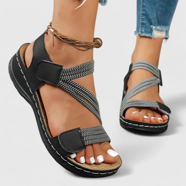 Antonia Münster | Orthopädische Sandalen in Schwarz