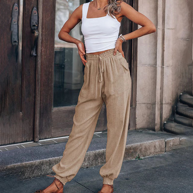 Almut Bad-Ischl | Elegante Jogginghosen mit Kordel
