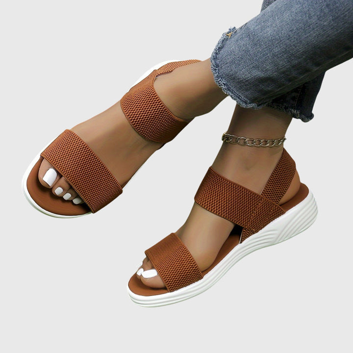 Greta Landshut | Elegante Orthopädische Sandalen in Schwarz