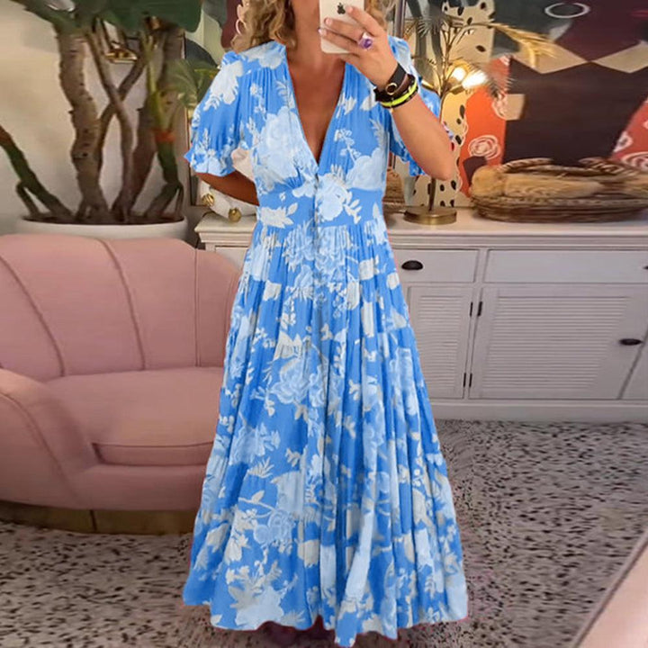 Josefine Bamberg | Vibrante Blumenkleid