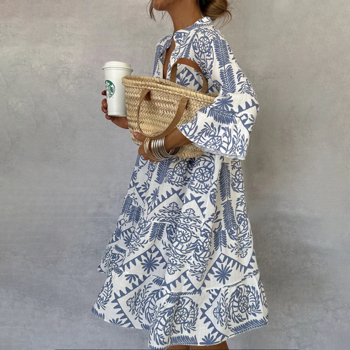 Amalia Bamberg | Lässiges Boho-Tunika-Kleid