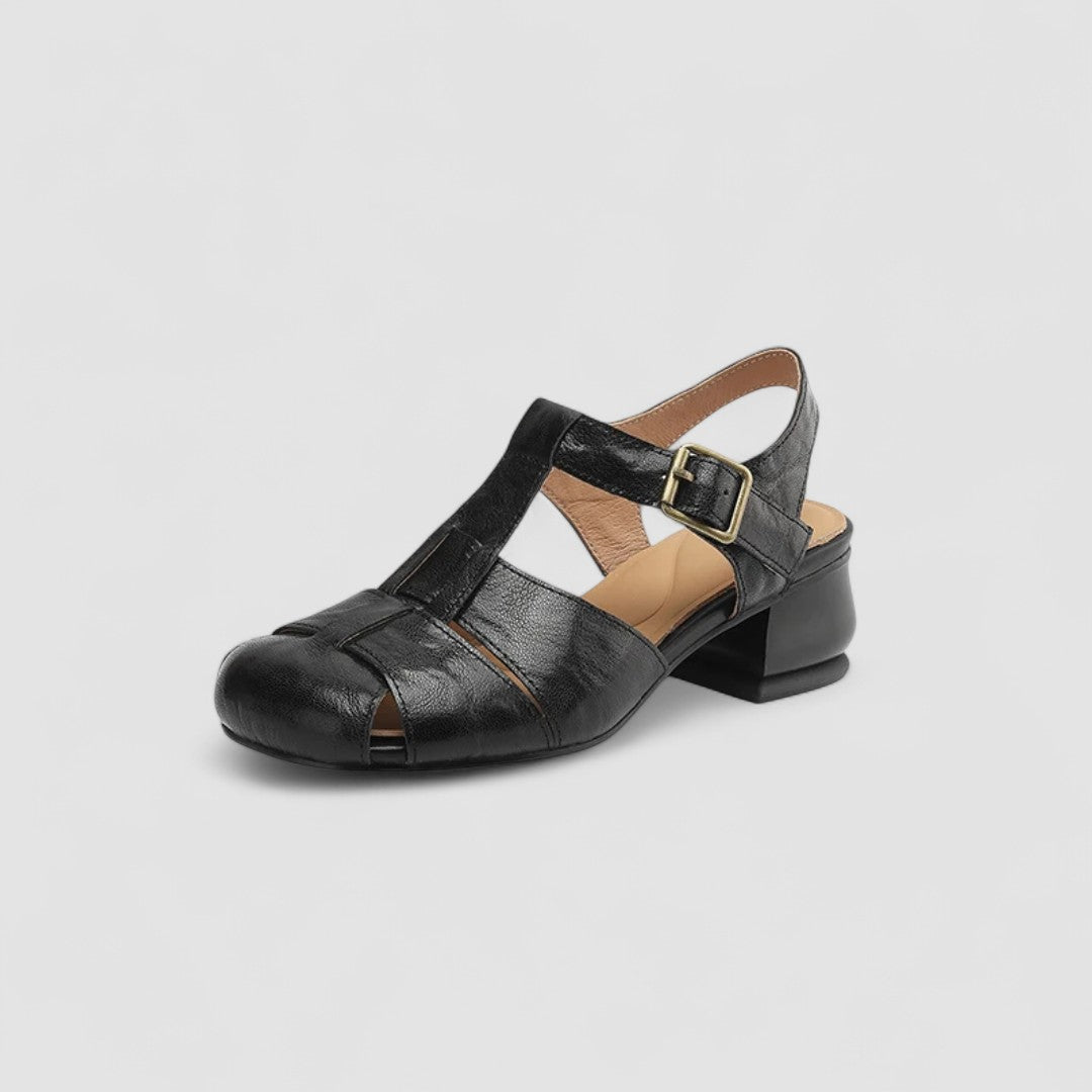 Ottilie Lübeck | Orthopädische Mary Jane Schuhe in Braun