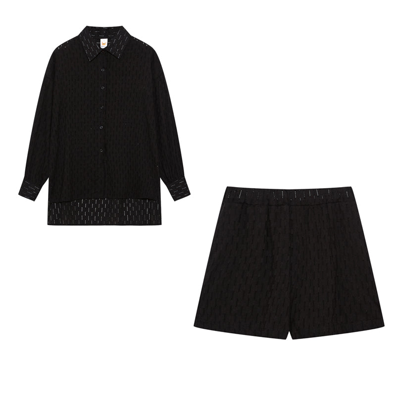 Almut Dresden | Leichtes Hemd und Shorts-Ensemble