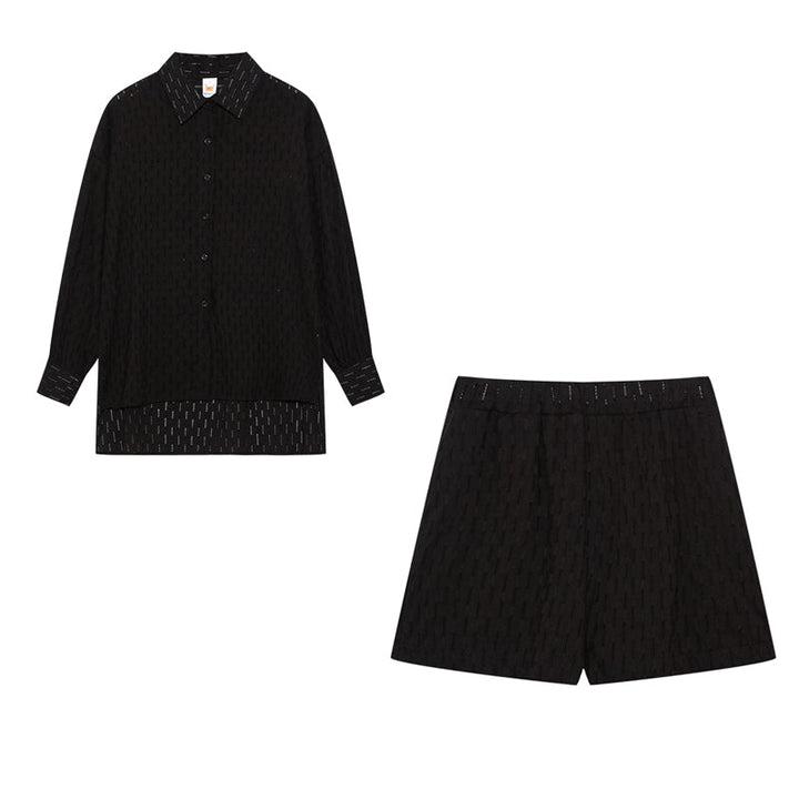 Almut Dresden | Leichtes Hemd und Shorts-Ensemble