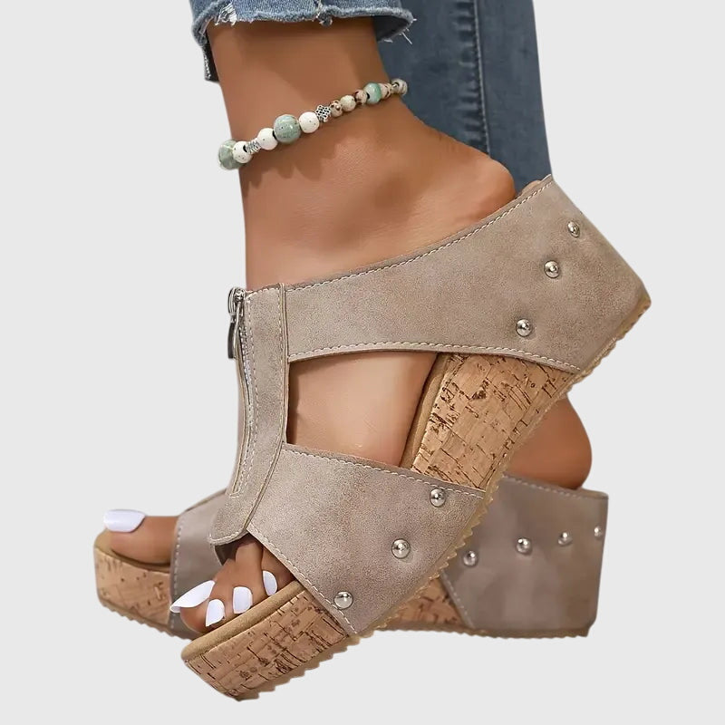 Ida Ansbach | Schicke Orthopädische Sandalen in Schwarz