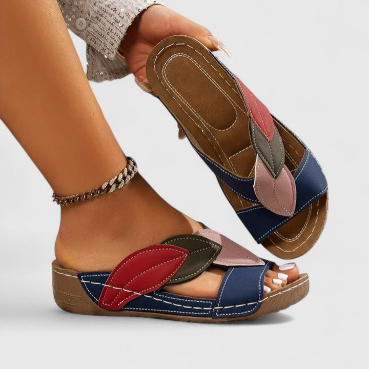 Wilhelmine Freiburg | Bequeme Orthopädische Sandalen in Weiß