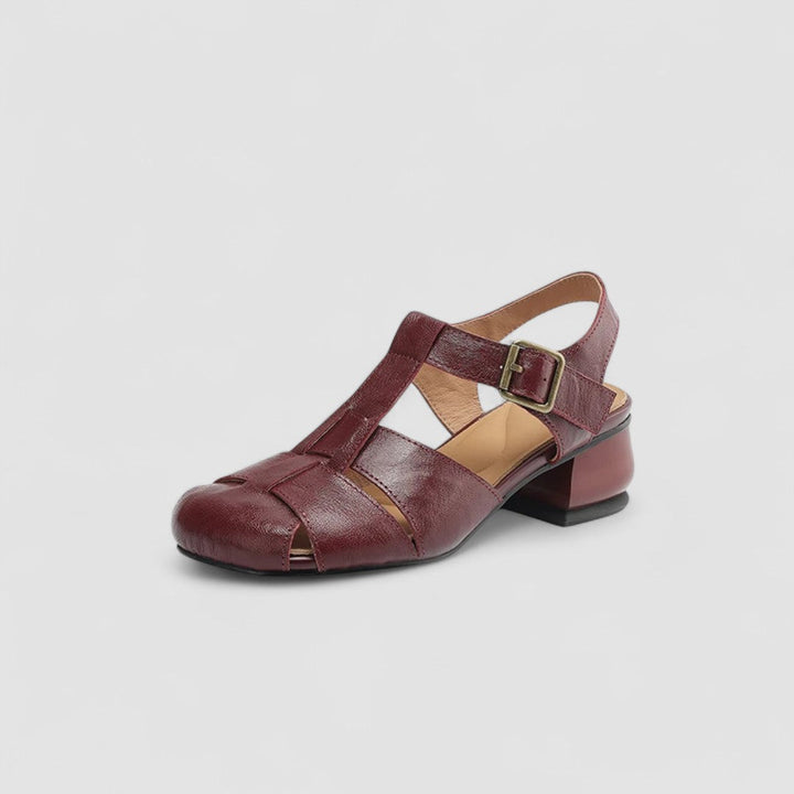 Ottilie Lübeck | Orthopädische Mary Jane Schuhe in Braun