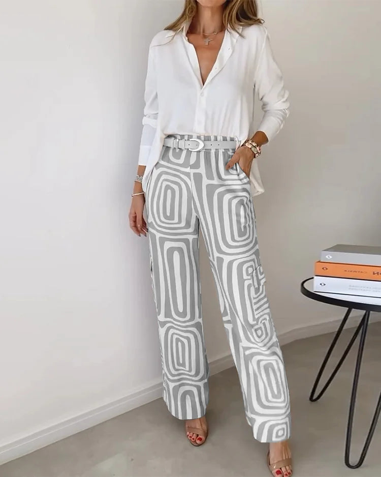 Selma Meissen | Bequemes und Elegantes Ensemble (gürtel Gratis)