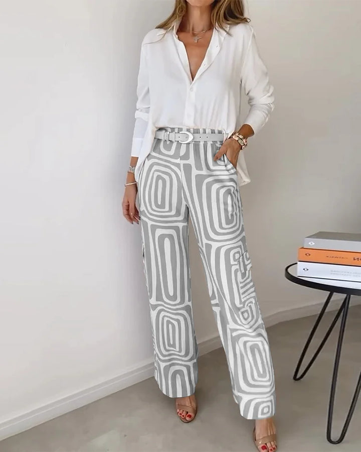 Selma Meissen | Bequemes und Elegantes Ensemble (gürtel Gratis)