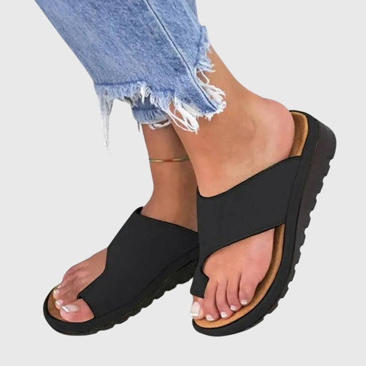 Frieda Celle | Orthopädische Sandalen in Gelb