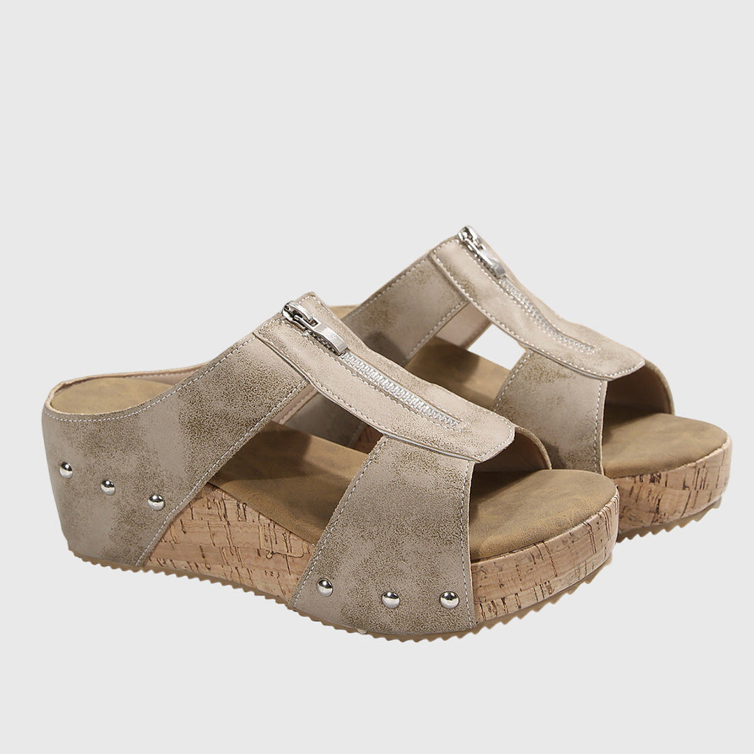 Ida Ansbach | Schicke Orthopädische Sandalen in Schwarz