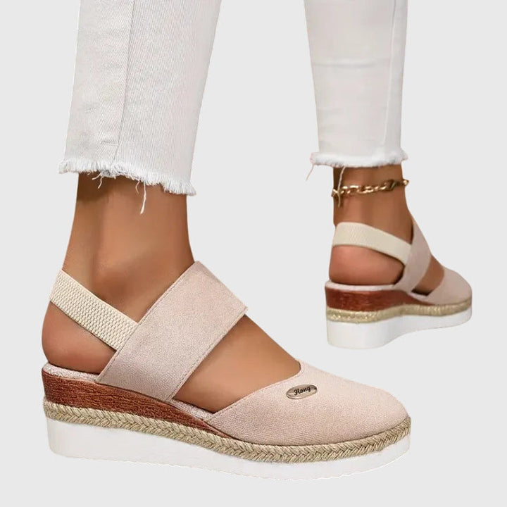 Anna Goslar | Bequeme Orthopädische Sandalen in Beige