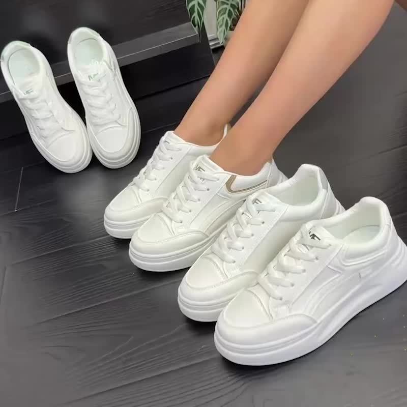 Greta Bamberg | Chice Weiße Sneakers mit Leichtem Komfort