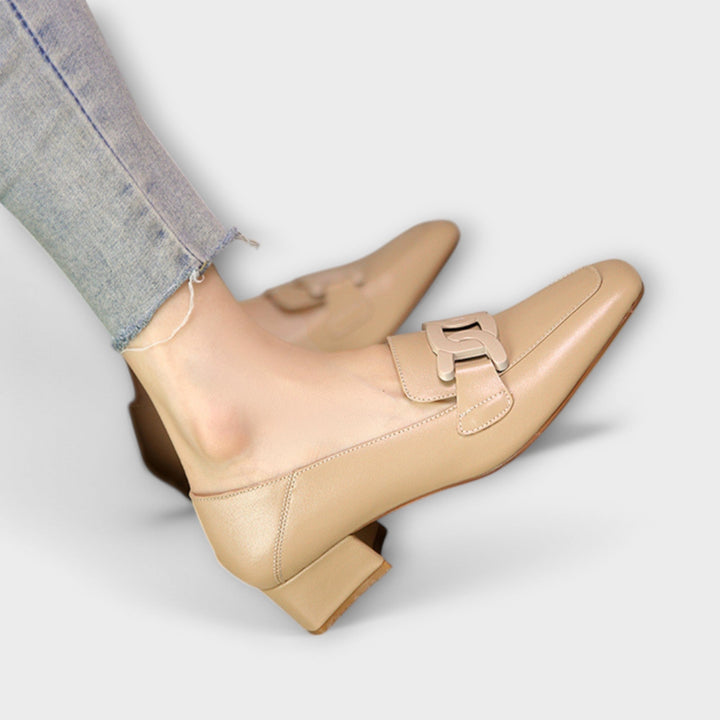 Emma Münster | Pantoffel in Beige