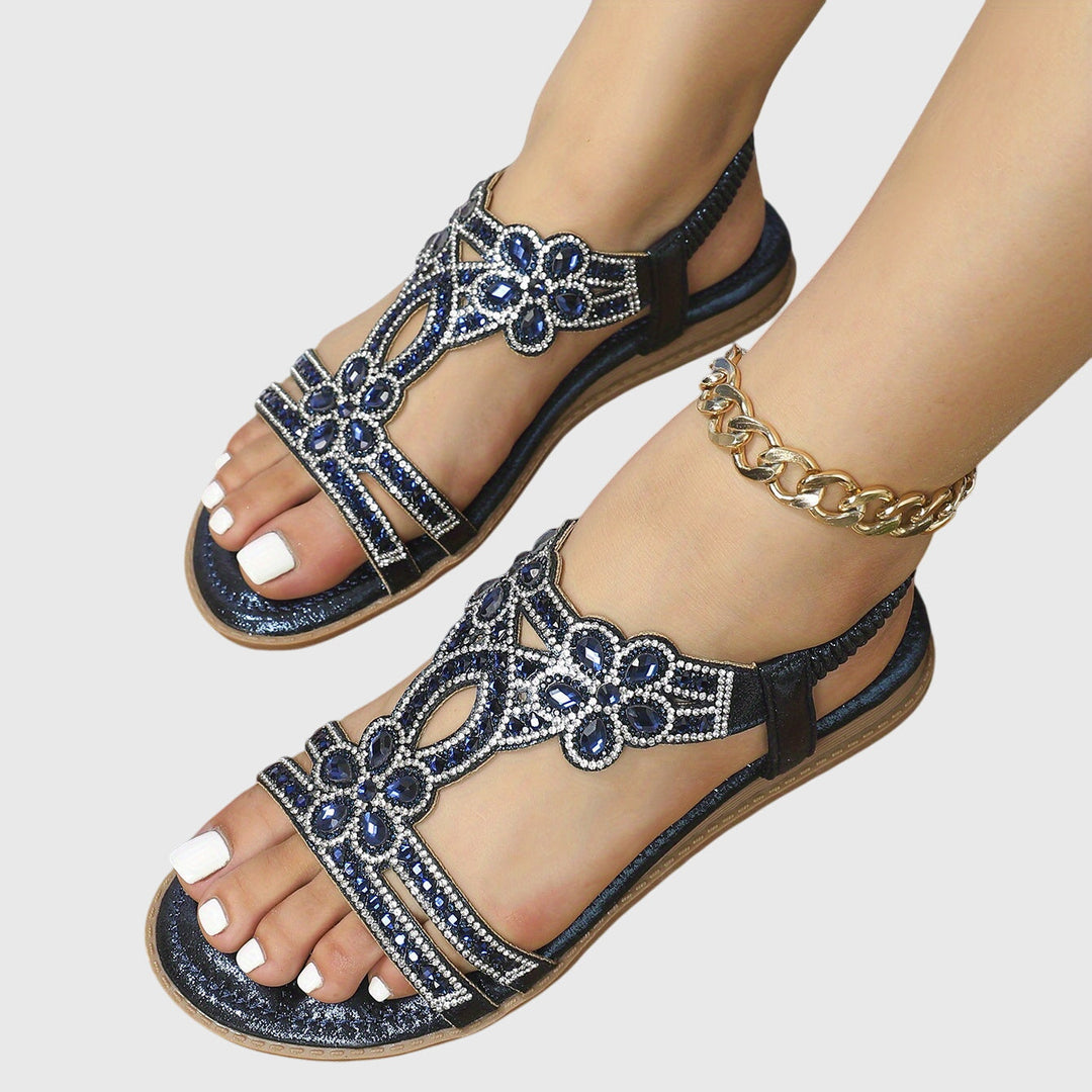 Gudrun Potsdam | Elegante Orthopädische Sandalen in Blau